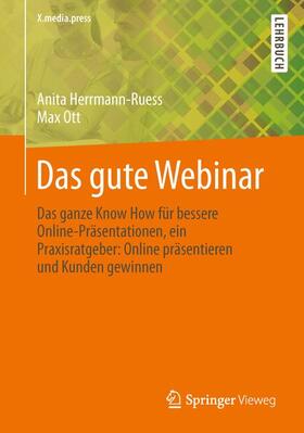 Hermann-Ruess / Ott | Das gute Webinar | Buch | 978-3-658-03858-8 | sack.de