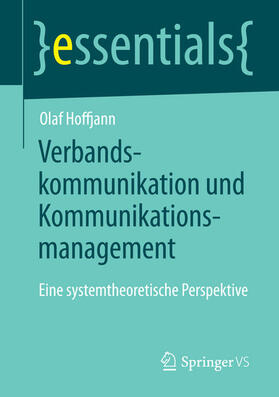 Hoffjann | Verbandskommunikation und Kommunikationsmanagement | E-Book | sack.de