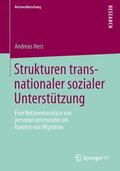 Herz |  Strukturen transnationaler sozialer Unterstützung | Buch |  Sack Fachmedien