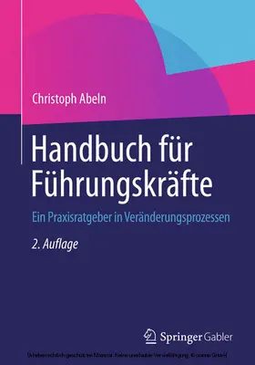 Abeln |  Handbuch für Führungskräfte | eBook | Sack Fachmedien
