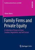 Ahlers |  Family Firms and Private Equity | Buch |  Sack Fachmedien