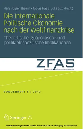 Bieling / Haas / Lux |  Die Internationale Politische Ökonomie nach der Weltfinanzkrise | eBook | Sack Fachmedien