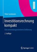 Carstensen |  Investitionsrechnung kompakt | Buch |  Sack Fachmedien