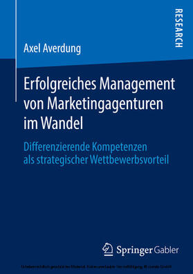 Averdung | Erfolgreiches Management von Marketingagenturen im Wandel | E-Book | sack.de