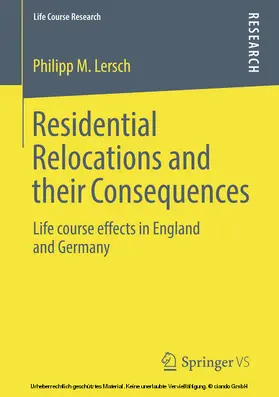 Lersch |  Residential Relocations and their Consequences | eBook | Sack Fachmedien