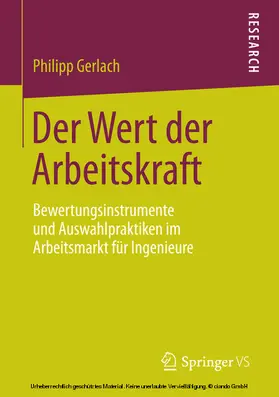 Gerlach | Der Wert der Arbeitskraft | E-Book | sack.de