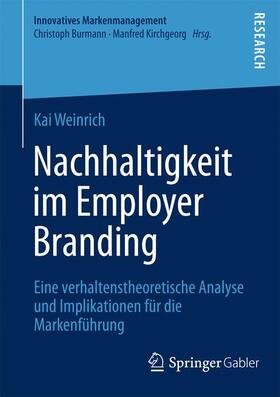 Weinrich |  Nachhaltigkeit im Employer Branding | Buch |  Sack Fachmedien