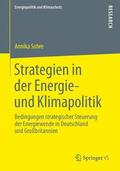 Sohre |  Strategien in der Energie- und Klimapolitik | Buch |  Sack Fachmedien