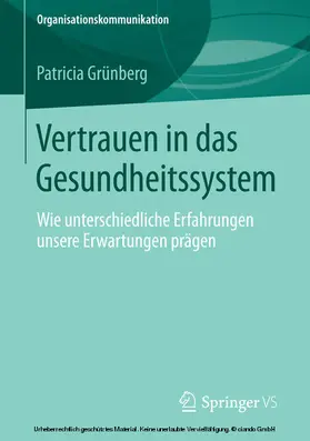 Grünberg | Vertrauen in das Gesundheitssystem | E-Book | www.sack.de