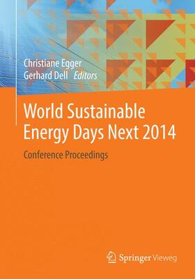 Egger / Dell |  World Sustainable Energy Days Next 2014 | Buch |  Sack Fachmedien