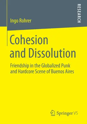 Rohrer |  Cohesion and Dissolution | eBook | Sack Fachmedien