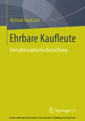 Raatzsch |  Ehrbare Kaufleute | eBook | Sack Fachmedien