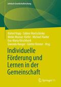 Kopp / Martschinke / Munser-Kiefer |  Individuelle Förderung und Lernen in der Gemeinschaft | Buch |  Sack Fachmedien