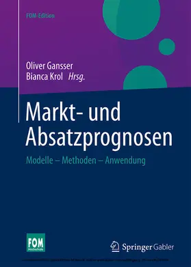 Gansser / Krol | Markt- und Absatzprognosen | E-Book | sack.de