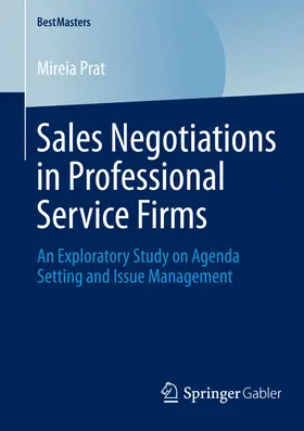 Prat |  Sales Negotiations in Professional Service Firms | eBook | Sack Fachmedien