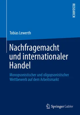 Lewerth | Nachfragemacht und internationaler Handel | E-Book | www.sack.de