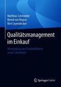 Schmieder / Leyendecker / von Regius |  Qualitätsmanagement im Einkauf | Buch |  Sack Fachmedien