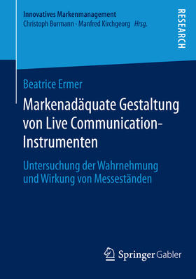 Ermer | Markenadäquate Gestaltung von Live Communication-Instrumenten | E-Book | sack.de