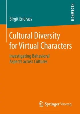 Endrass |  Cultural Diversity for Virtual Characters | Buch |  Sack Fachmedien
