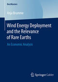 Brumme |  Wind Energy Deployment and the Relevance of Rare Earths | eBook | Sack Fachmedien