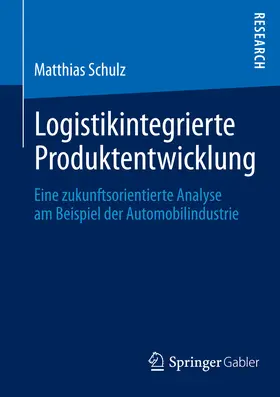 Schulz | Logistikintegrierte Produktentwicklung | E-Book | sack.de