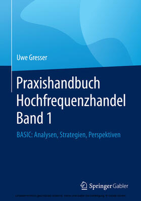 Gresser | Praxishandbuch Hochfrequenzhandel Band 1 | E-Book | sack.de