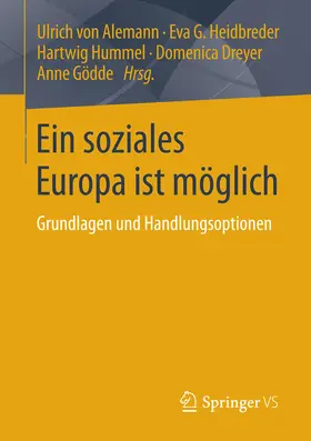Alemann / Heidbreder / Hummel | Ein soziales Europa ist möglich | E-Book | www.sack.de