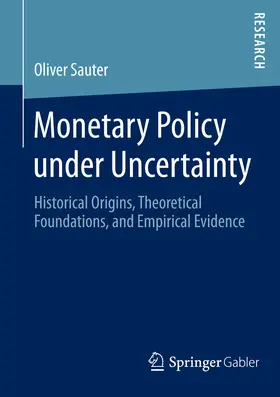 Sauter | Monetary Policy under Uncertainty | E-Book | www.sack.de