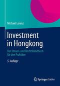 Lorenz |  Investment in Hongkong | Buch |  Sack Fachmedien