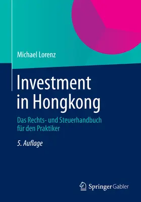 Lorenz | Investment in Hongkong | E-Book | www.sack.de