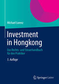 Lorenz |  Investment in Hongkong | eBook | Sack Fachmedien