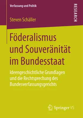 Schäller |  Föderalismus und Souveränität im Bundesstaat | eBook | Sack Fachmedien