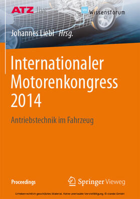 Liebl | Internationaler Motorenkongress 2014 | E-Book | sack.de
