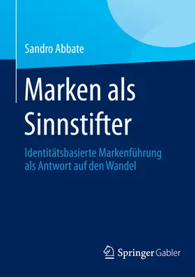 Abbate |  Marken als Sinnstifter | eBook | Sack Fachmedien
