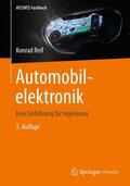 Reif |  Automobilelektronik | Buch |  Sack Fachmedien