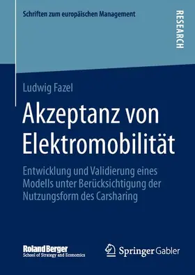 Fazel |  Akzeptanz von Elektromobilität | Buch |  Sack Fachmedien
