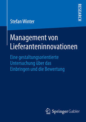 Winter | Management von Lieferanteninnovationen | E-Book | sack.de