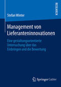Winter |  Management von Lieferanteninnovationen | eBook | Sack Fachmedien
