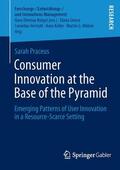 Praceus |  Consumer Innovation at the Base of the Pyramid | Buch |  Sack Fachmedien