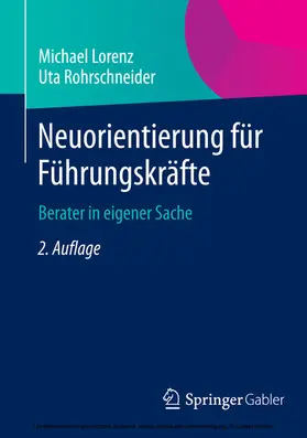 Lorenz / Rohrschneider |  Neuorientierung für Führungskräfte | eBook | Sack Fachmedien