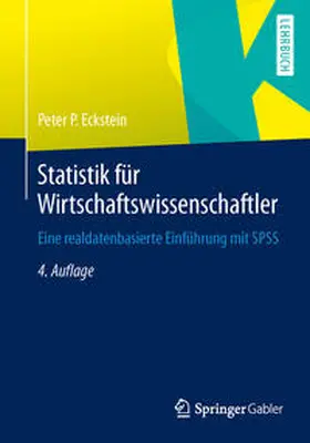 Eckstein |  Statistik für Wirtschaftswissenschaftler | eBook | Sack Fachmedien
