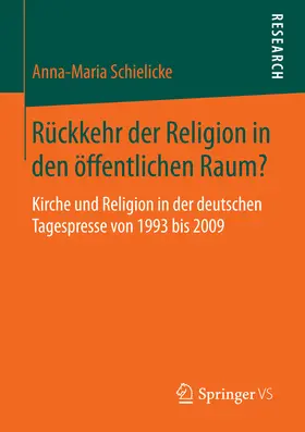 Schielicke | Rückkehr der Religion in den öffentlichen Raum? | E-Book | www.sack.de