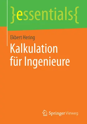 Hering |  Kalkulation für Ingenieure | eBook | Sack Fachmedien