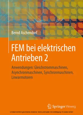 Aschendorf | FEM bei elektrischen Antrieben 2 | E-Book | www.sack.de