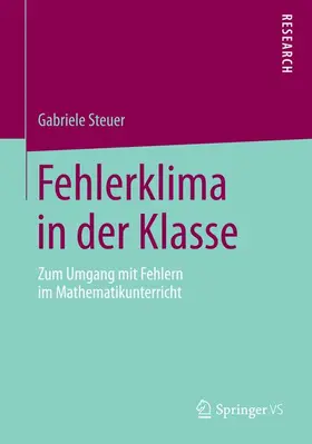 Steuer |  Fehlerklima in der Klasse | Buch |  Sack Fachmedien