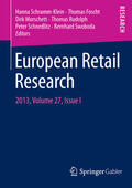 Schramm-Klein / Foscht / Morschett |  European Retail Research | eBook | Sack Fachmedien