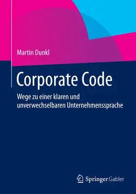 Dunkl | Corporate Code | E-Book | www.sack.de