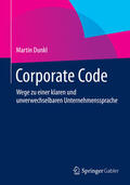 Dunkl |  Corporate Code | eBook | Sack Fachmedien