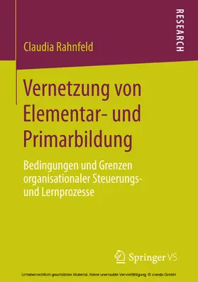 Rahnfeld |  Vernetzung von Elementar- und Primarbildung | eBook | Sack Fachmedien
