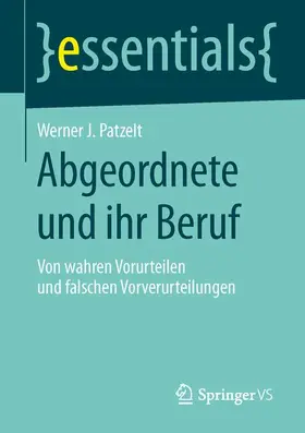 Patzelt |  Abgeordnete und ihr Beruf | Buch |  Sack Fachmedien